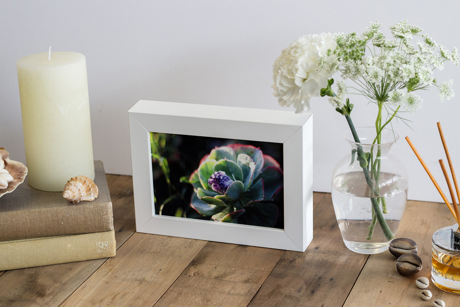 Box Frame - White