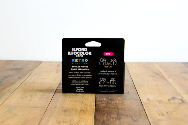 ILFORD ILFOCOLOR 27 Exposure Disposable Camera